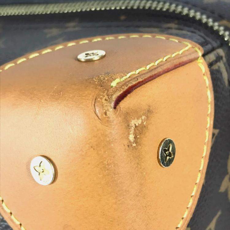 Pre Owned Louis Vuitton Monogram Soft Trunk Backpack Mm Bag Box Canvas Brown