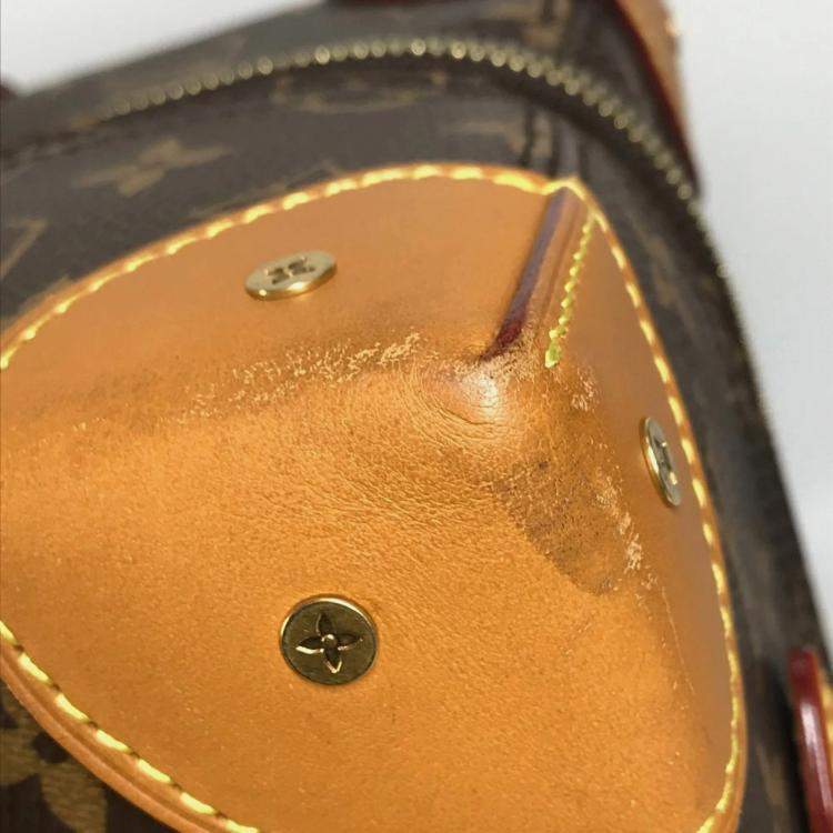 Pre Owned Louis Vuitton Monogram Soft Trunk Backpack Mm Bag Box Canvas Brown