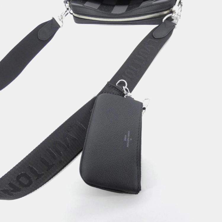 Pre Owned Louis Vuitton Damier Checkerboard Trio Messenger Bag