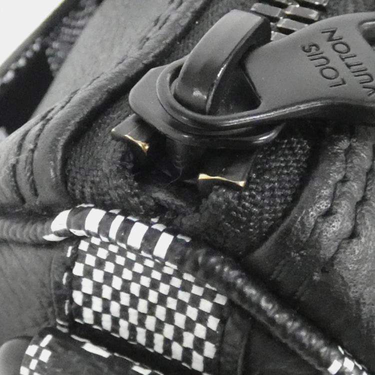 Pre Owned Louis Vuitton Damier Distorted City Keepall Xs Shoulder Bag