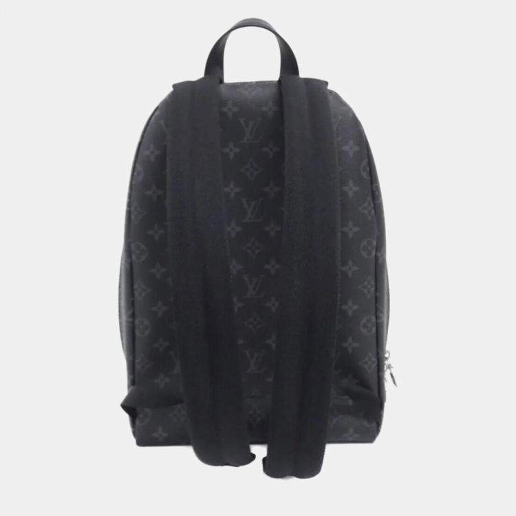 Pre Owned Louis Vuitton Monogram Eclipse Discovery Bum Bag Slim Backpack