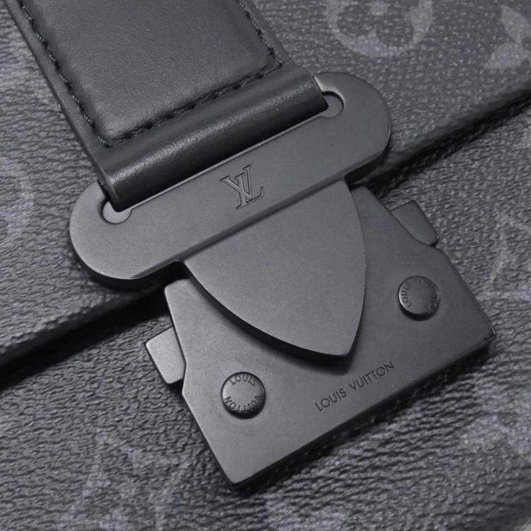 Pre Owned Louis Vuitton Monogram Eclipse S-Cape Messenger Shoulder Bag