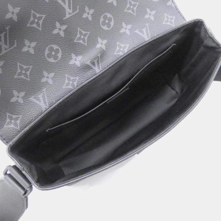 Pre Owned Louis Vuitton Monogram Eclipse S-Cape Messenger Shoulder Bag