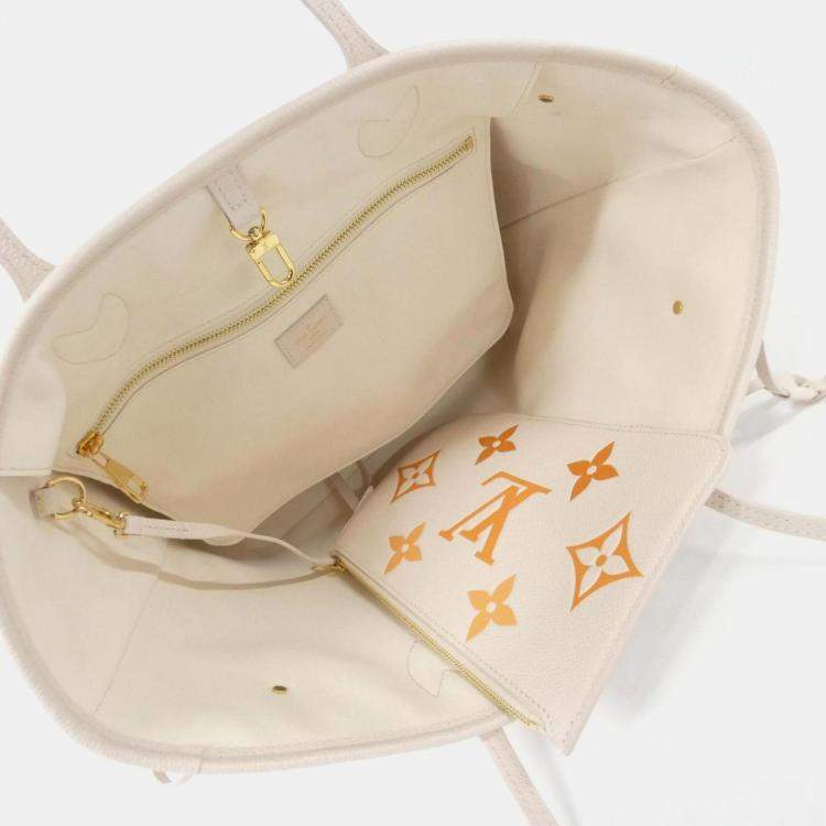 مملوكة مسبقًا Louis Vuitton Monogram Empreinte Lv Gradient Neverfull Mm Handbag