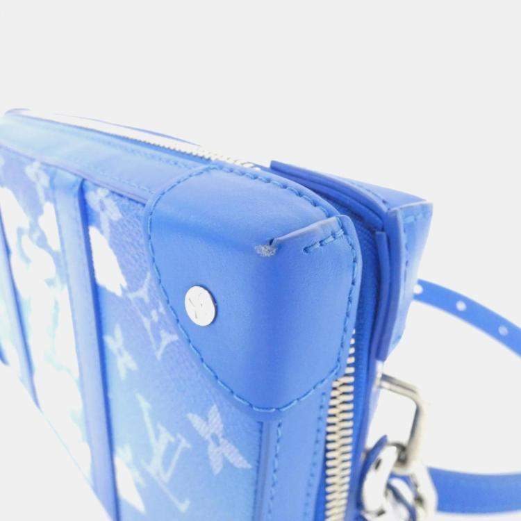 Pre Owned Louis Vuitton Monogram Lv Clouds Soft Trunk Wallet Shoulder Bag