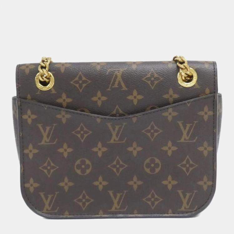 Pre Owned Louis Vuitton Monogram Passy Shoulder Bag