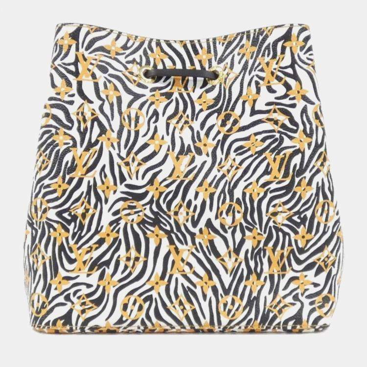 Pre Owned Louis Vuitton Giant Monogram Jungle Neo Noe Shoulder Bag