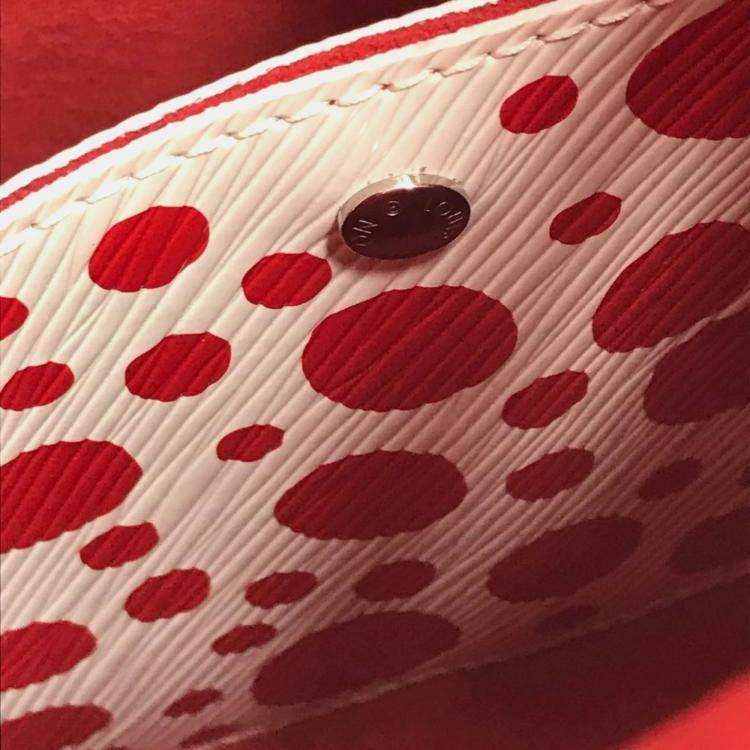 Pre Owned Louis Vuitton Monogram Empreinte Neonoe Crossbody Bag Leather Red