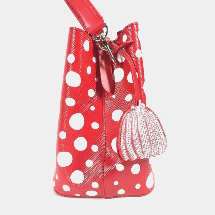 Pre Owned Louis Vuitton Monogram Empreinte Neonoe Crossbody Bag Leather Red