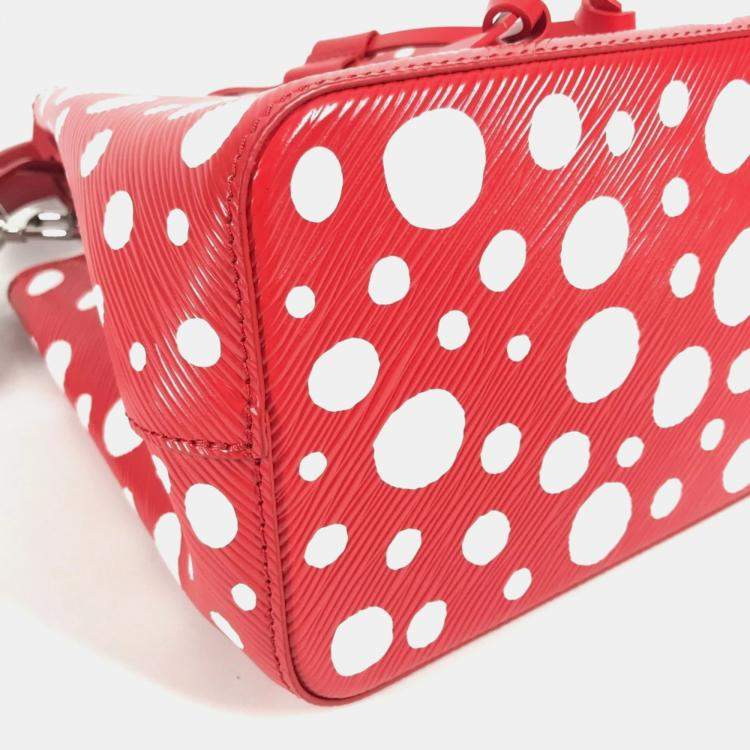 Pre Owned Louis Vuitton Monogram Empreinte Neonoe Crossbody Bag Leather Red