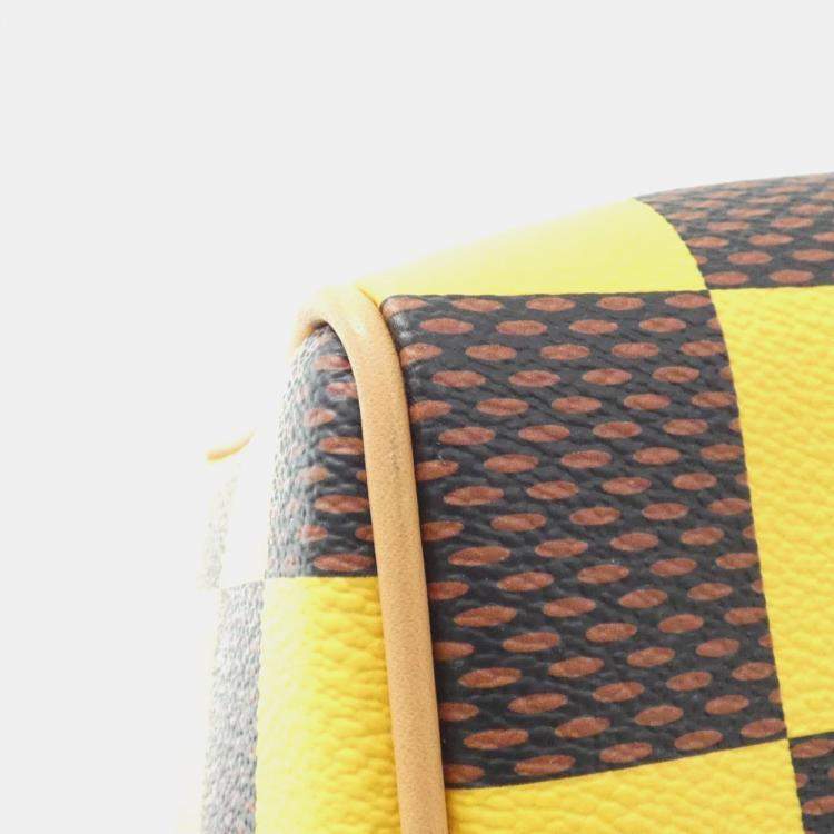 Pre Owned Louis Vuitton Damier Pop Handbag