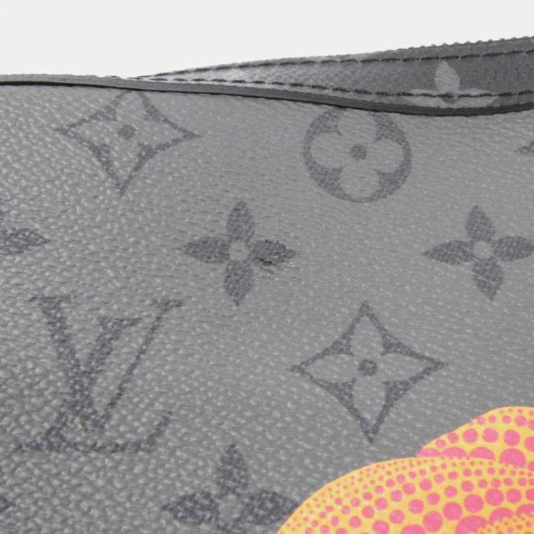 Pre Owned Louis Vuitton Monogram Eclipse Reverse Lv X Yk Trio Messenger Shoulder Bag