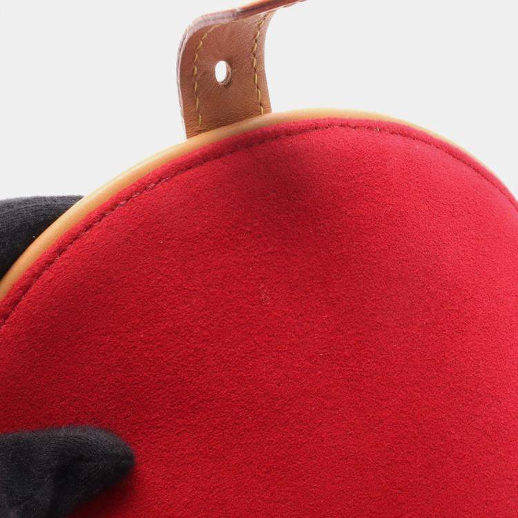 Pre Owned Louis Vuitton Tan Blanc Shoulder Bag Coated Canvas And Leather Monogram Brown