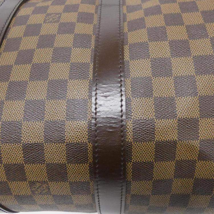 Pre Owned Louis Vuitton Damier Keepall Bandouliere 45Cm Boston Bag