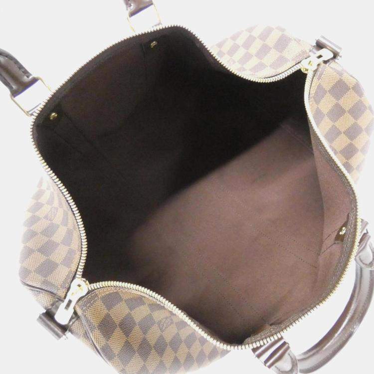 Pre Owned Louis Vuitton Damier Keepall Bandouliere 45Cm Boston Bag