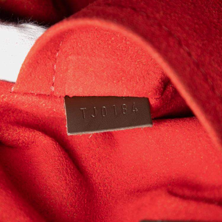 Pre Owned Louis Vuitton Brown Damier Ebene Trevi PM