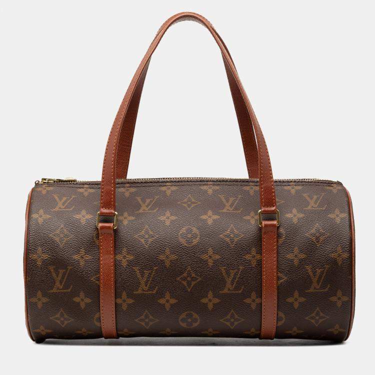 Pre Owned Louis Vuitton Brown Monogram Papillon 30