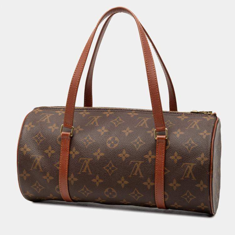 Pre Owned Louis Vuitton Brown Monogram Papillon 30