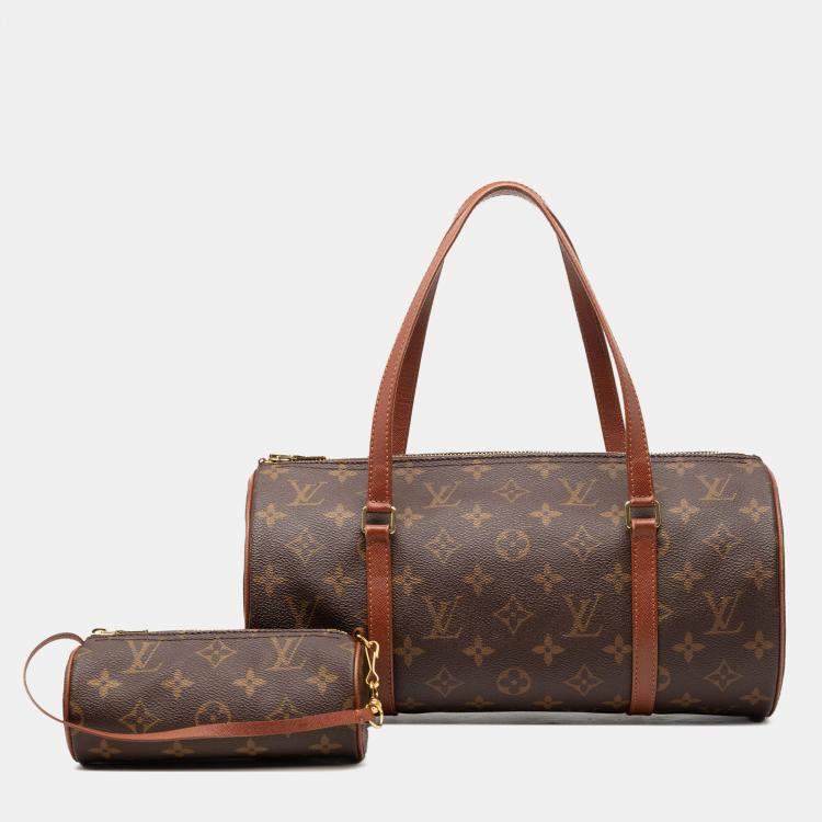 Pre Owned Louis Vuitton Brown Monogram Papillon 30