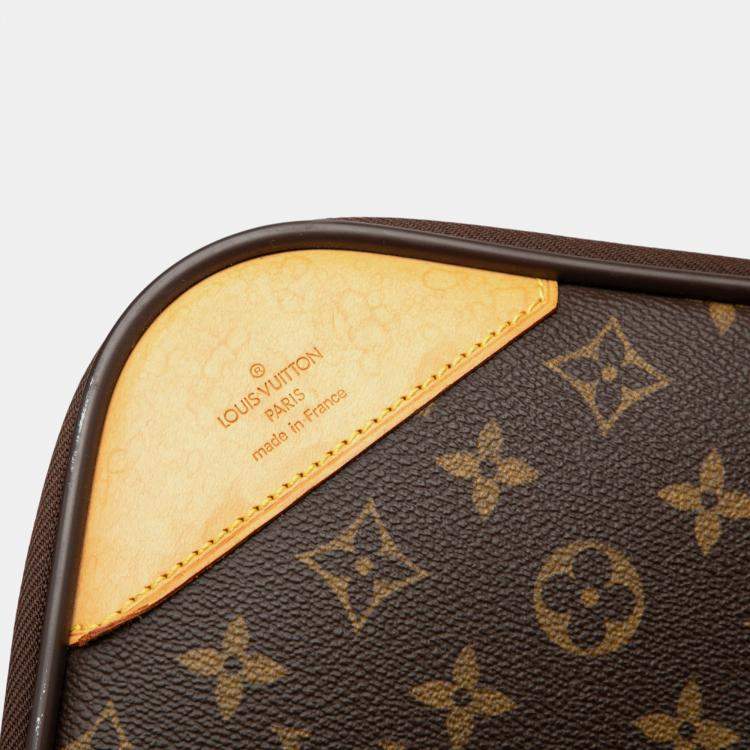 Pre Owned Louis Vuitton Brown Monogram Pegase 45