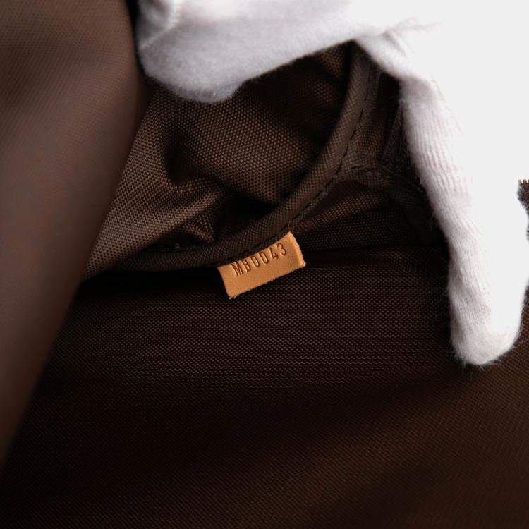 Pre Owned Louis Vuitton Brown Monogram Pegase 45