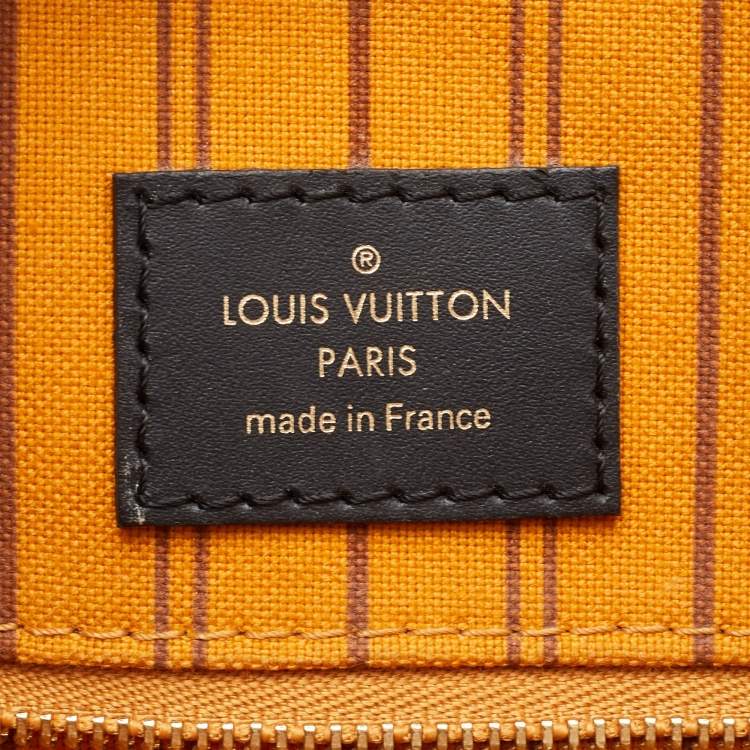 Pre Owned Louis Vuitton Jungle Onthego GM Jungle Giant Monogram Canvas Tote