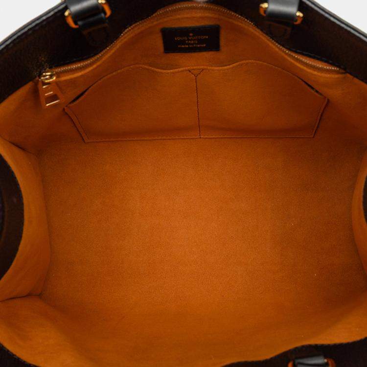 Pre Owned Louis Vuitton Black Monogram Empreinte Onthego MM