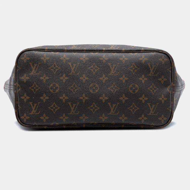 مملوكة مسبقًا Louis Vuitton Brown Monogram Neverfull MM