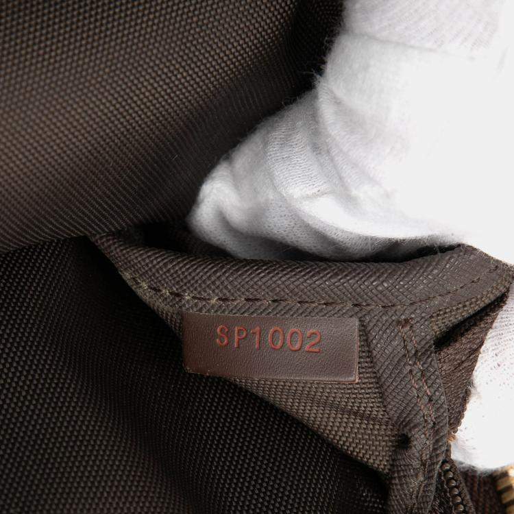 Pre Owned Louis Vuitton Brown Damier Ebene Pegase Legere 45