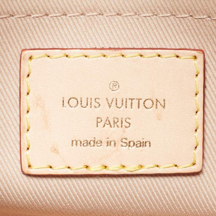 Pre Owned Louis Vuitton Cluny Mini Monogram Canvas Top Handle Bag