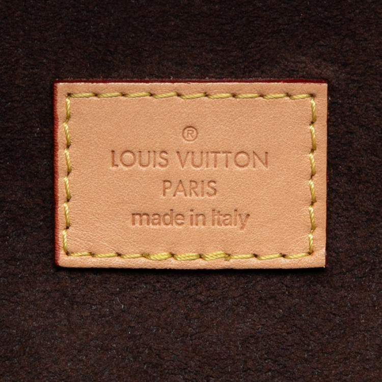 Pre Owned Louis Vuitton Brown Monogram Pochette Metis