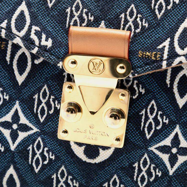 Pre Owned حقيبة لويس فويتون بوشيت متيس زرقاء منذ 1854