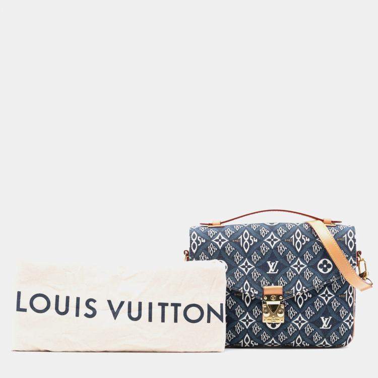 Pre Owned حقيبة لويس فويتون بوشيت متيس زرقاء منذ 1854