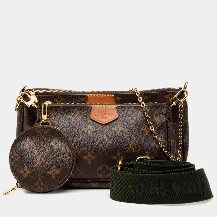 مملوكة مسبقًا Louis Vuitton Brown Monogram Multi Pochette Accessoires