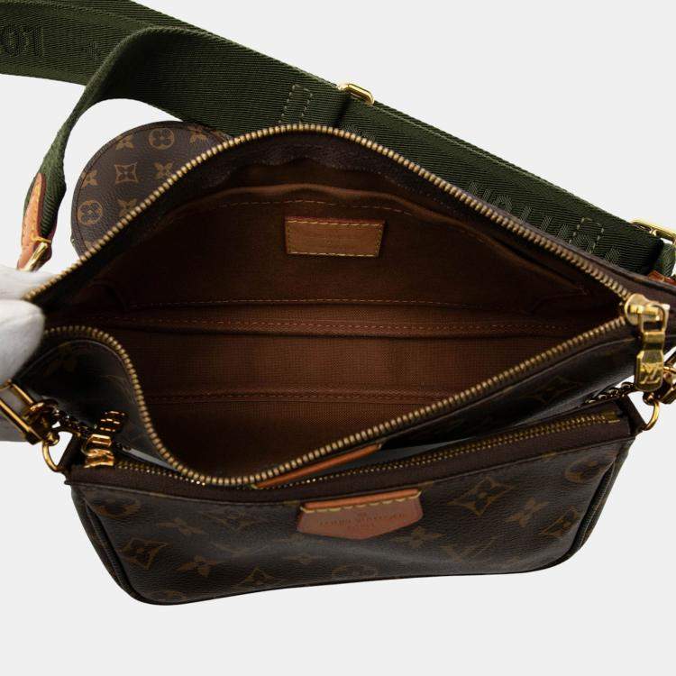 مملوكة مسبقًا Louis Vuitton Brown Monogram Multi Pochette Accessoires