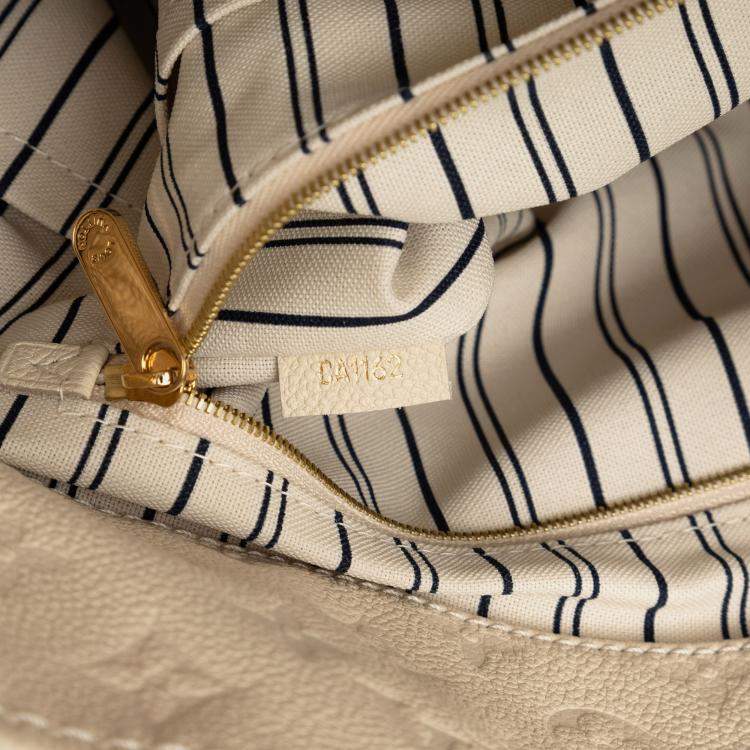 Pre Owned Louis Vuitton White Monogram Empreinte Artsy MM