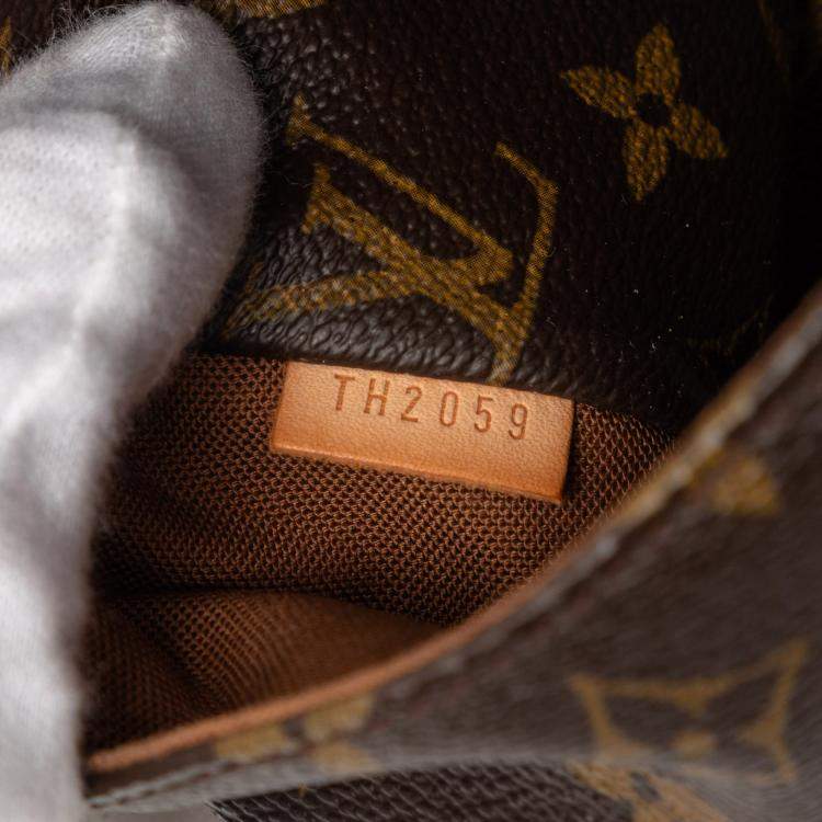 Pre Owned Louis Vuitton Brown Monogram Totally PM