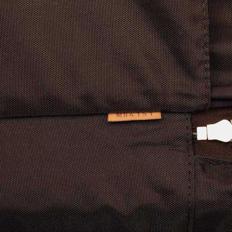 Pre Owned Louis Vuitton Brown Monogram Pegase Legere Business 55