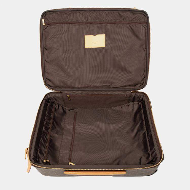 Pre Owned Louis Vuitton Brown Monogram Pegase Legere Business 55