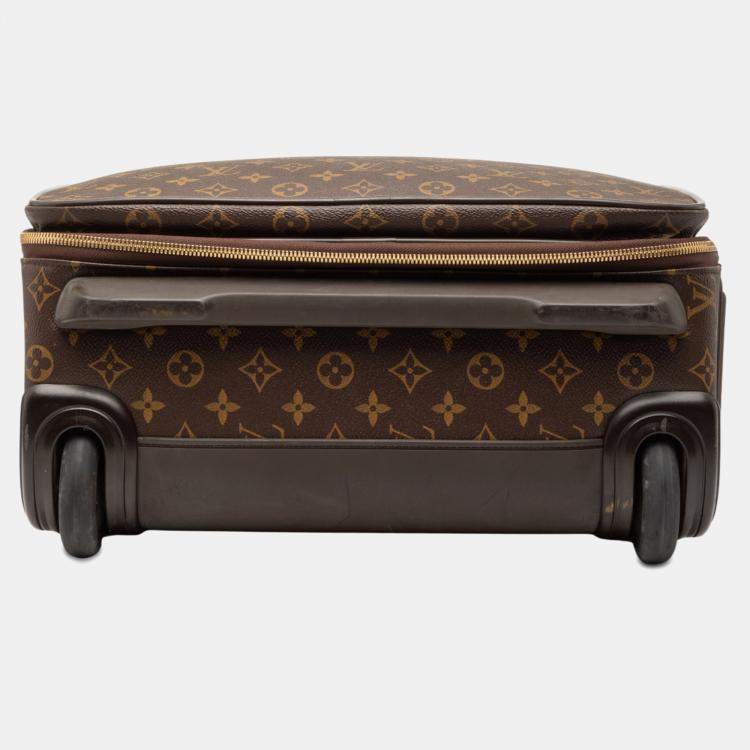 Pre Owned Louis Vuitton Brown Monogram Pegase Legere Business 55