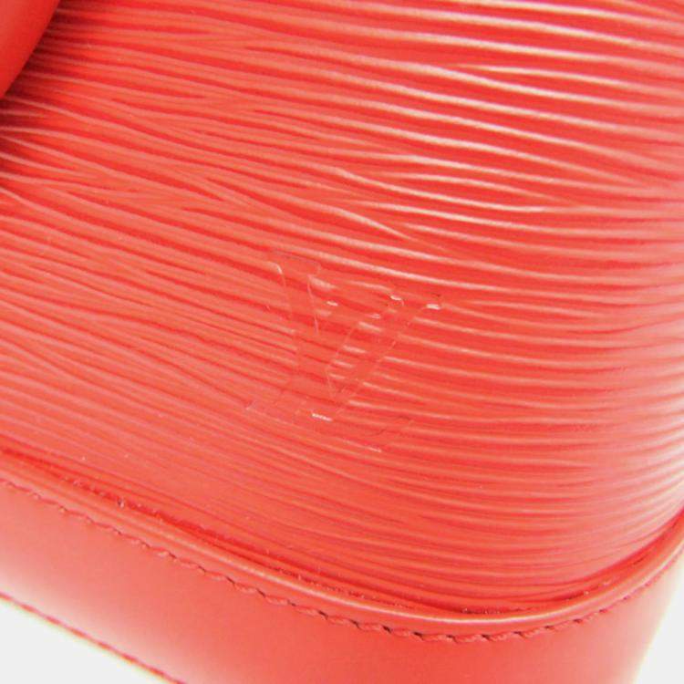 Pre Owned Louis Vuitton Coquelicots Epi Alma BB Shoulder Bag 