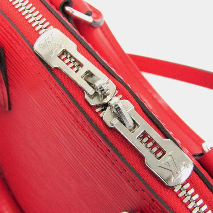 Pre Owned Louis Vuitton Coquelicots Epi Alma BB Shoulder Bag 