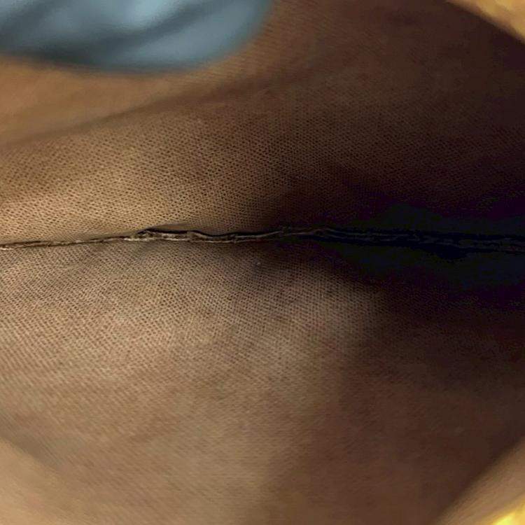 Pre Owned Louis Vuitton Brown Monogram Speedy 25