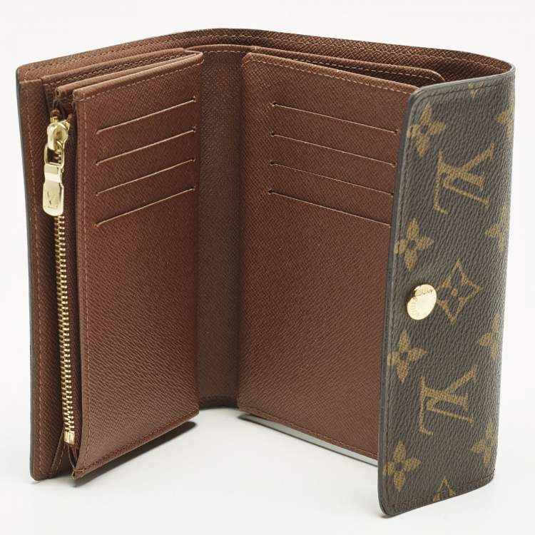 Pre Owned Louis Vuitton Alexandra Monogram Canvas Wallet