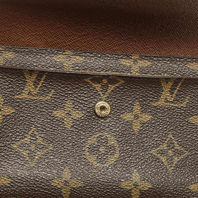 Pre Owned Louis Vuitton Alexandra Monogram Canvas Wallet