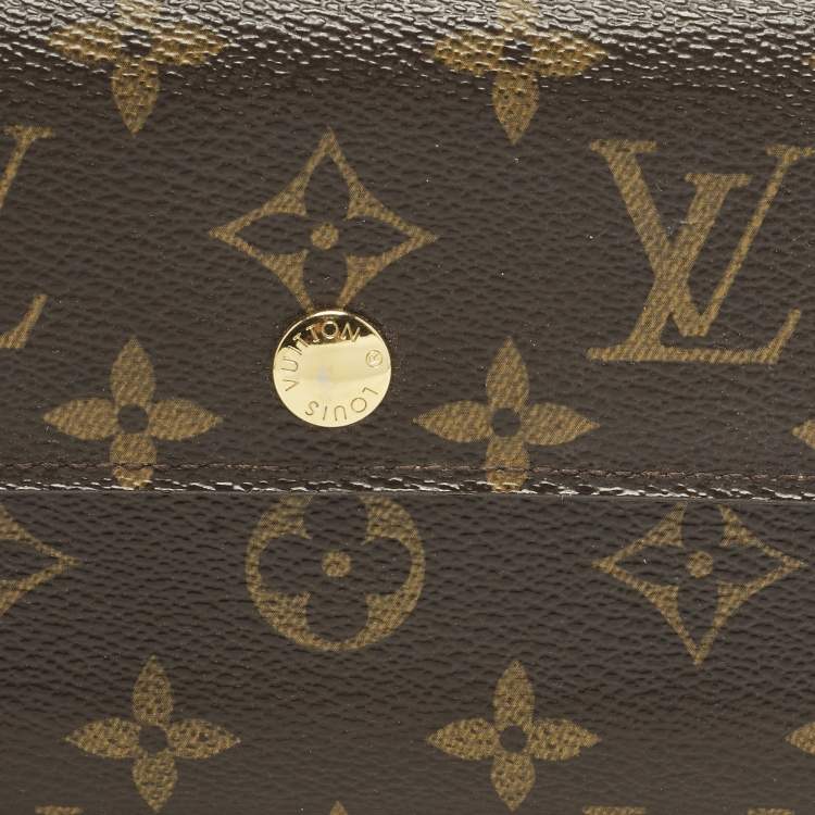 Pre Owned Louis Vuitton Alexandra Monogram Canvas Wallet