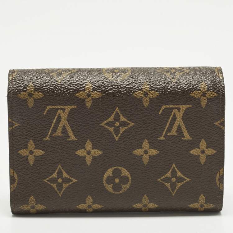 Pre Owned Louis Vuitton Alexandra Monogram Canvas Wallet