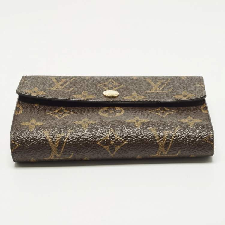 Pre Owned Louis Vuitton Alexandra Monogram Canvas Wallet