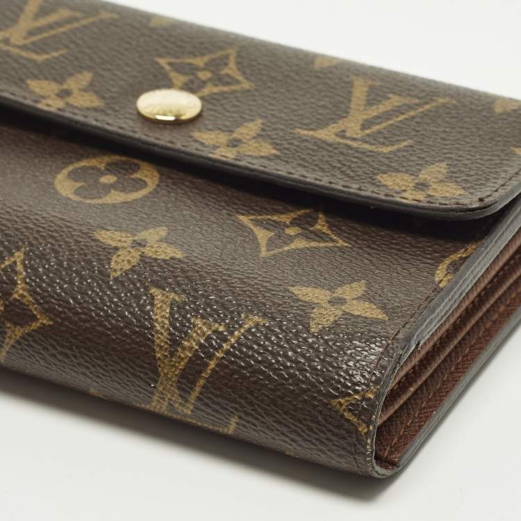 Pre Owned Louis Vuitton Alexandra Monogram Canvas Wallet
