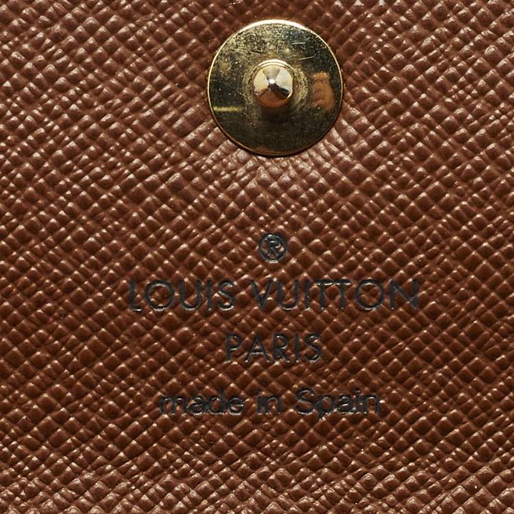 Pre Owned Louis Vuitton Alexandra Monogram Canvas Wallet